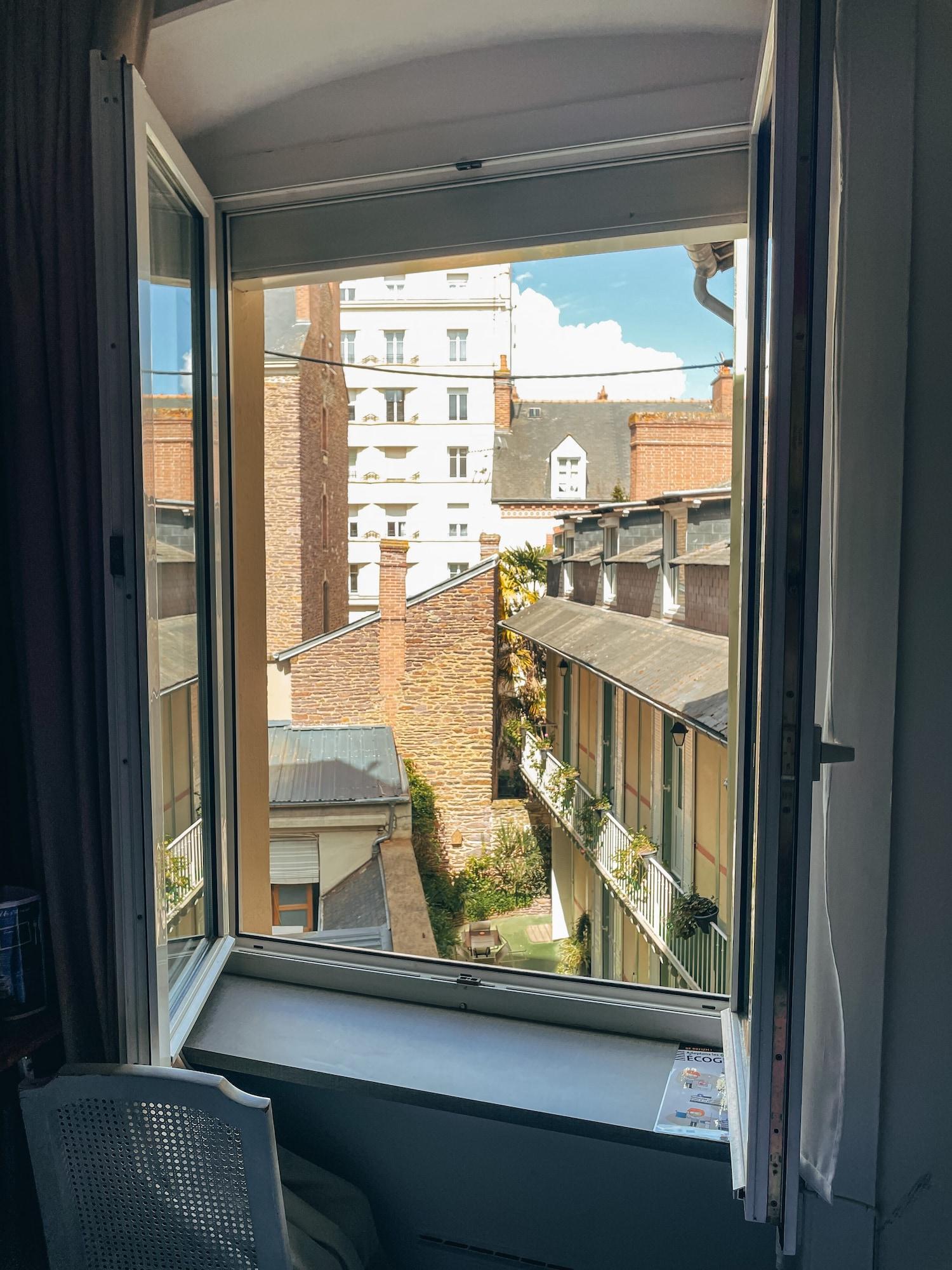 Garden Hotel Rennes Centre Gare Exterior photo